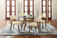 MEG  DINING TABLE - Mid-Century Modern Dining Table | NorCal Furniture Santa Clara CA