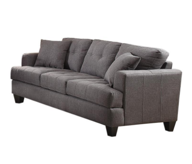 Essence Samuel Charcoal Stationary Sofa