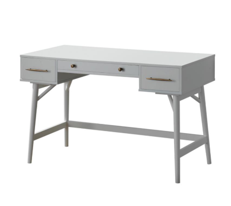 Essence White Coated Office Desk