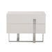 Voco Modern White Bedroom Nightstand