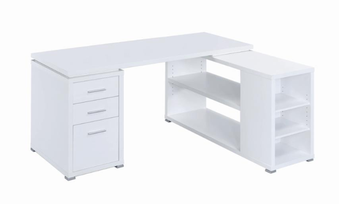 Essence Yvette White Office Desk