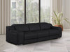 DivanItalia 1116 Power Reclining Sofa Black