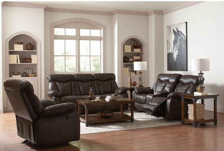 Everyday Zimmerman Dark Brown Motion Sofa