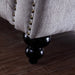 Alexandrina Grey Tufted Velvet Sofa
