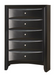 LIZZY  CHEST - Black Transitional Chest | NorCal Furniture Santa Clara CA