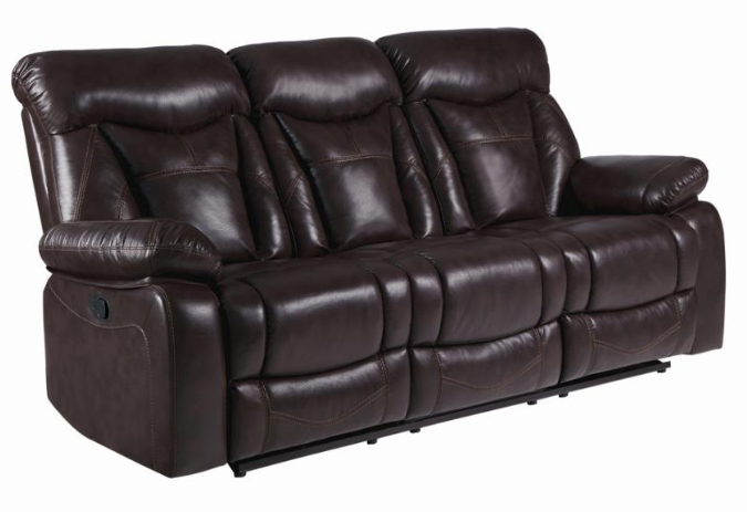 Everyday Zimmerman Dark Brown Motion Sofa