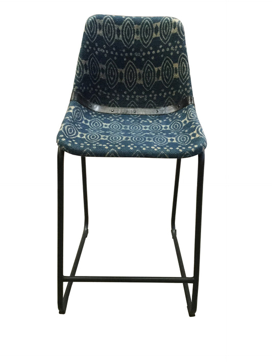 BLUE - COUNTER HEIGHT STOOL