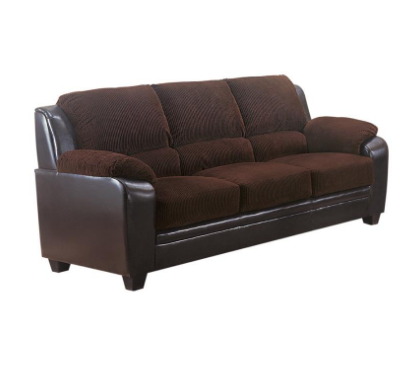 Everyday Monika Chocolate Stationary Sofa