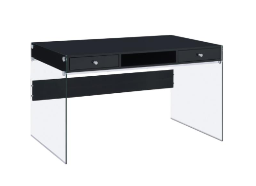 Everyday Dobrev Black Office Desk