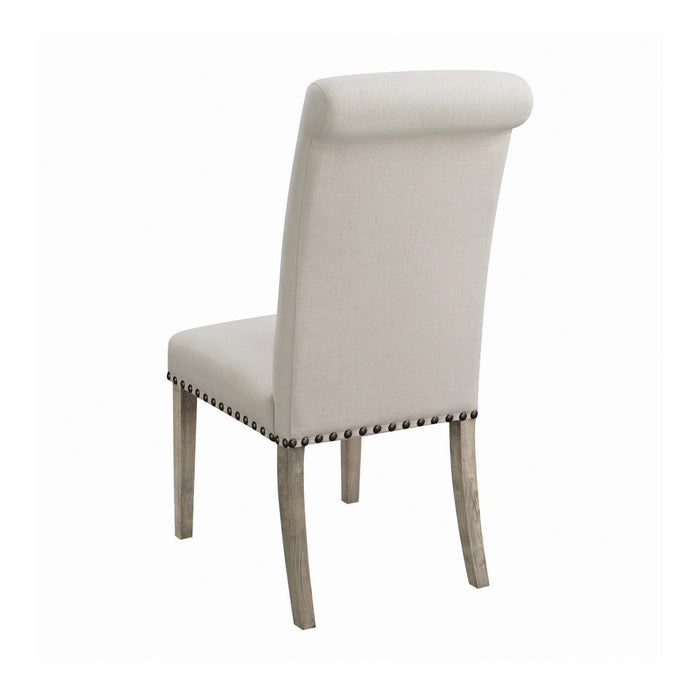 W SNOW  SIDE CHAIR - Beige Dining Chair | NorCal Furniture Santa Clara CA