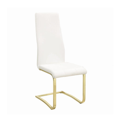 TELLO  DINING CHAIR - White Contemporary Dining Chair | NorCal Furniture Santa Clara CA