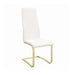 TELLO  DINING CHAIR - White Contemporary Dining Chair | NorCal Furniture Santa Clara CA