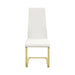 TELLO  DINING CHAIR - White Contemporary Dining Chair | NorCal Furniture Santa Clara CA