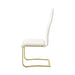 TELLO  DINING CHAIR - White Contemporary Dining Chair | NorCal Furniture Santa Clara CA