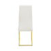 TELLO  DINING CHAIR - White Contemporary Dining Chair | NorCal Furniture Santa Clara CA