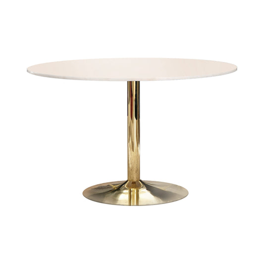 NATURAL MARBLE - ROUND DINING TABLE