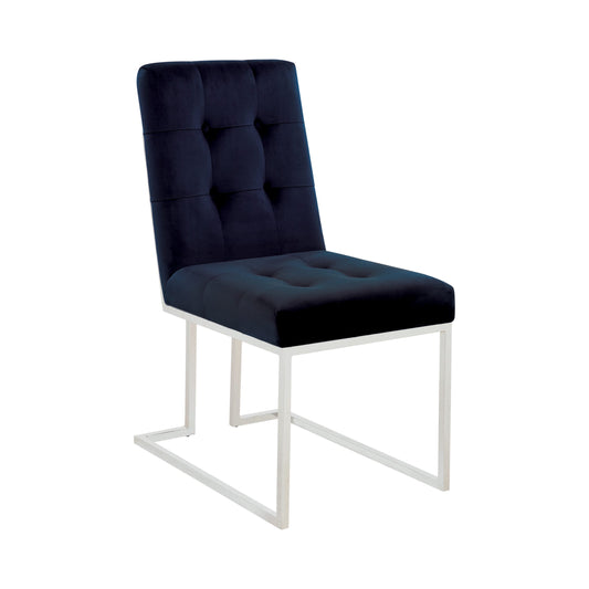 INK BLUE - UPHOLSTERED DINING CHAIRS