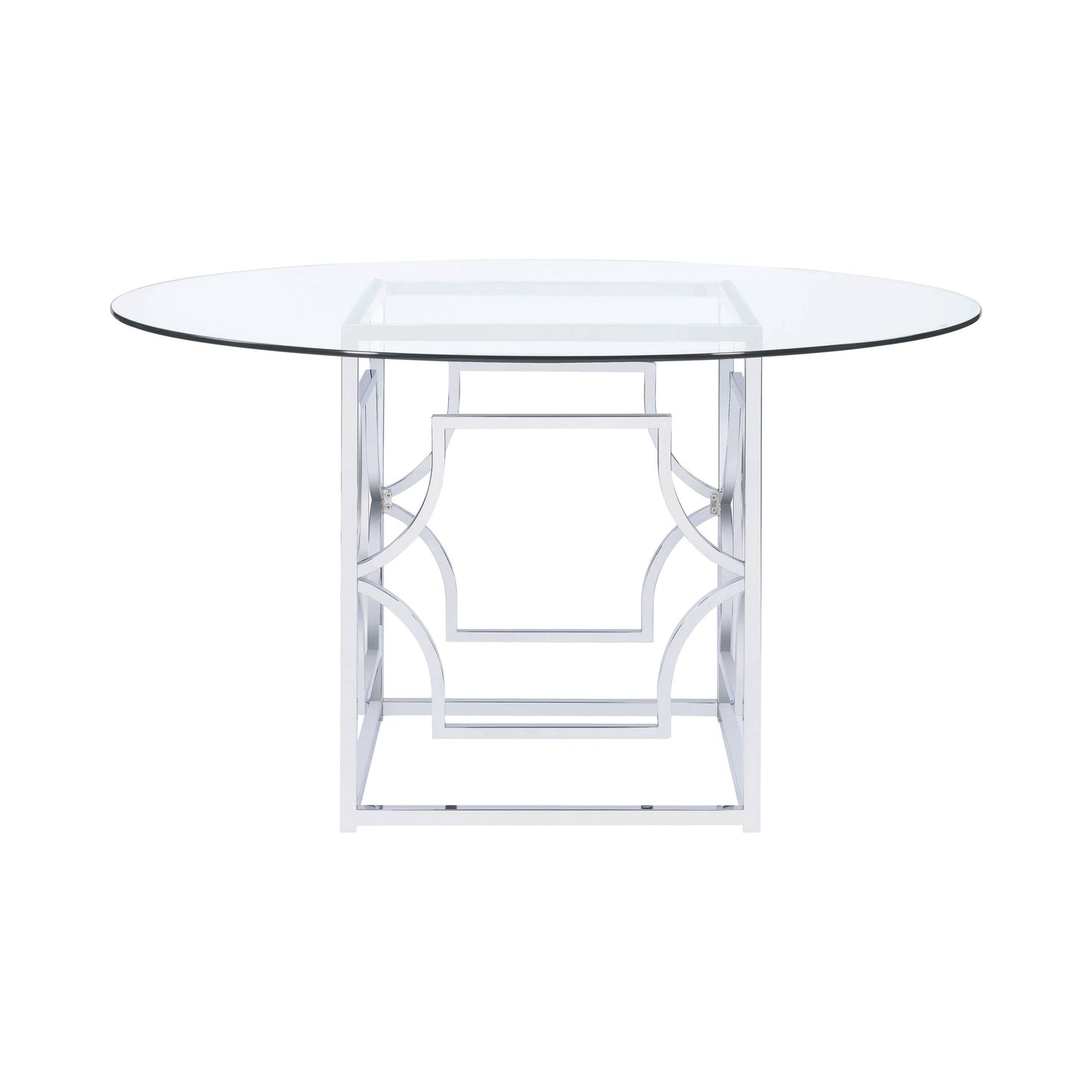 CHROME - DINING TABLE BASE