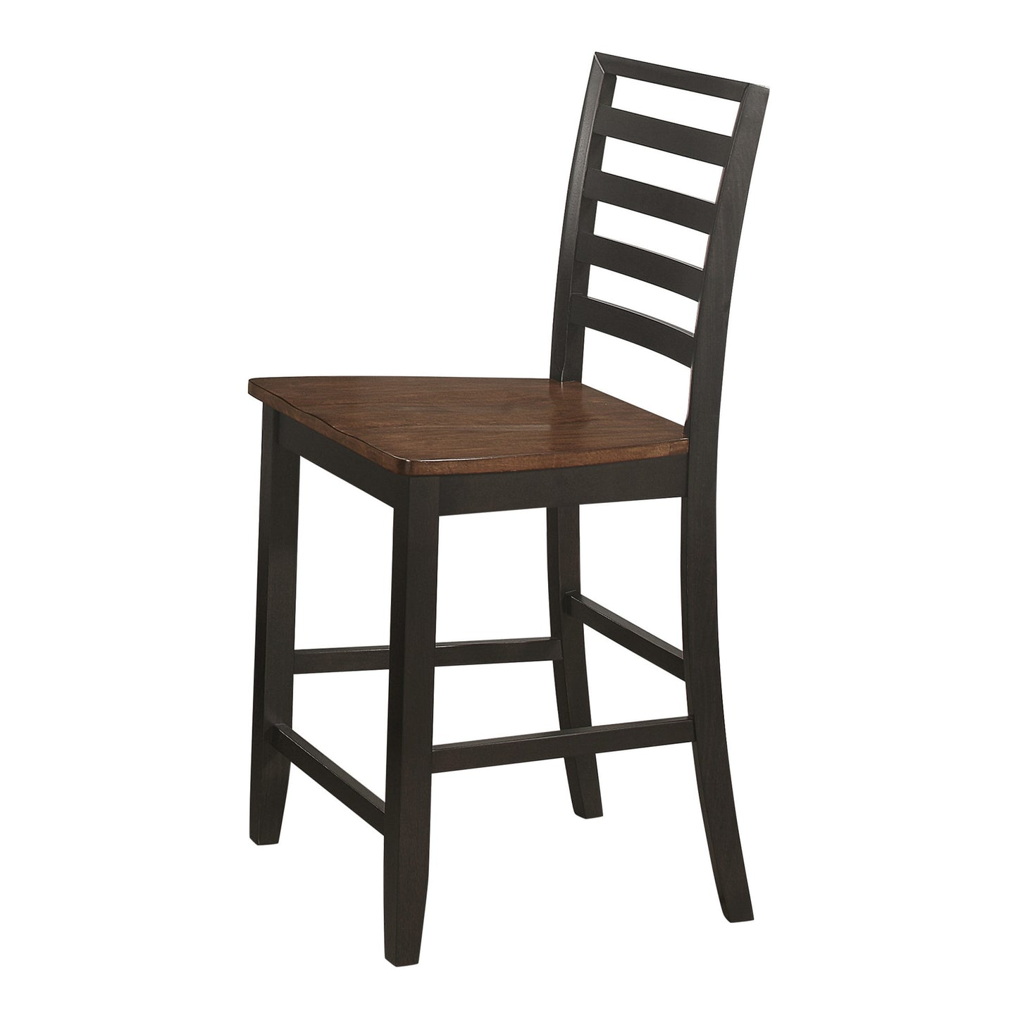 ESPRESSO  - LADDER BACK COUNTER HEIGHT STOOL