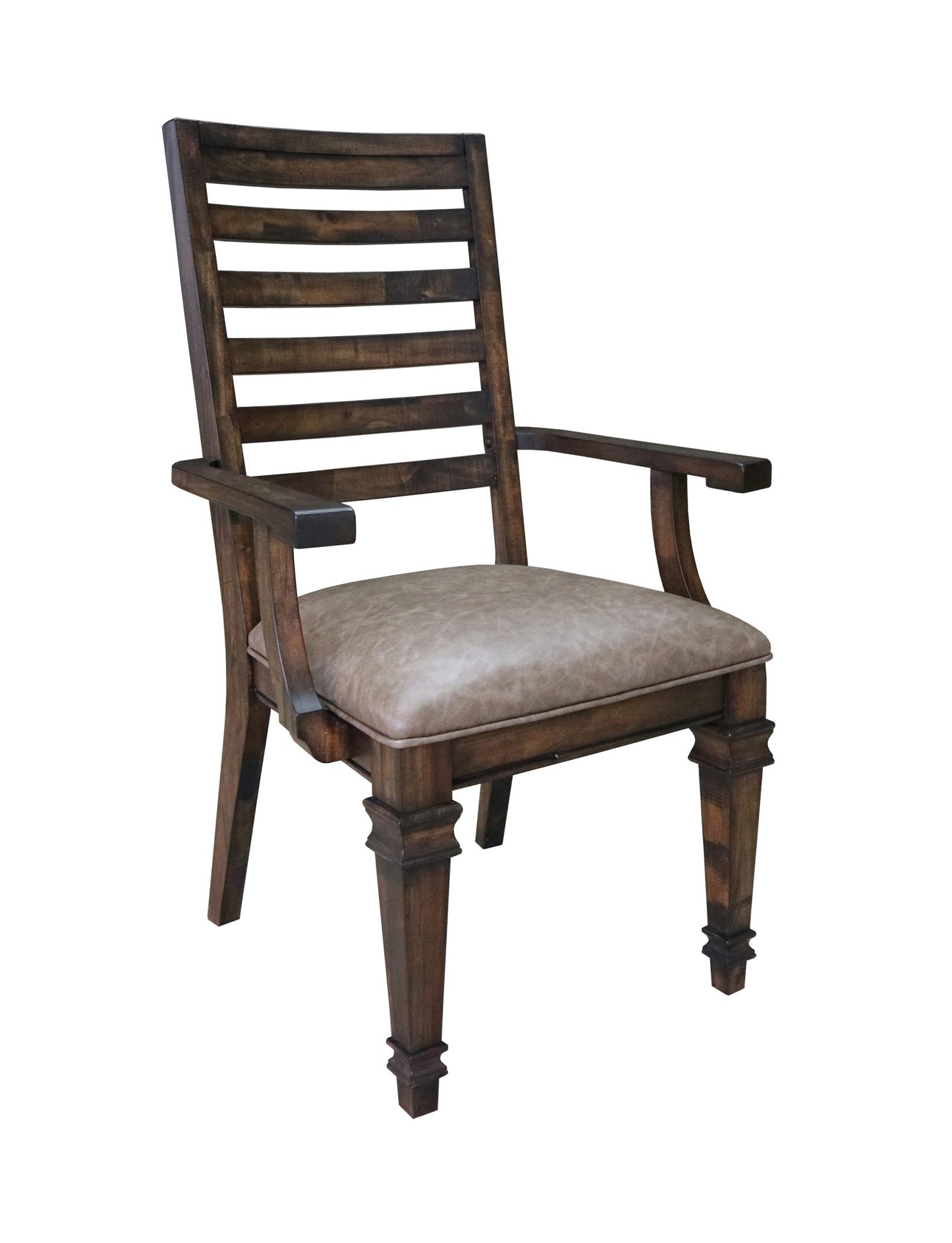 BROWN - ARM CHAIR