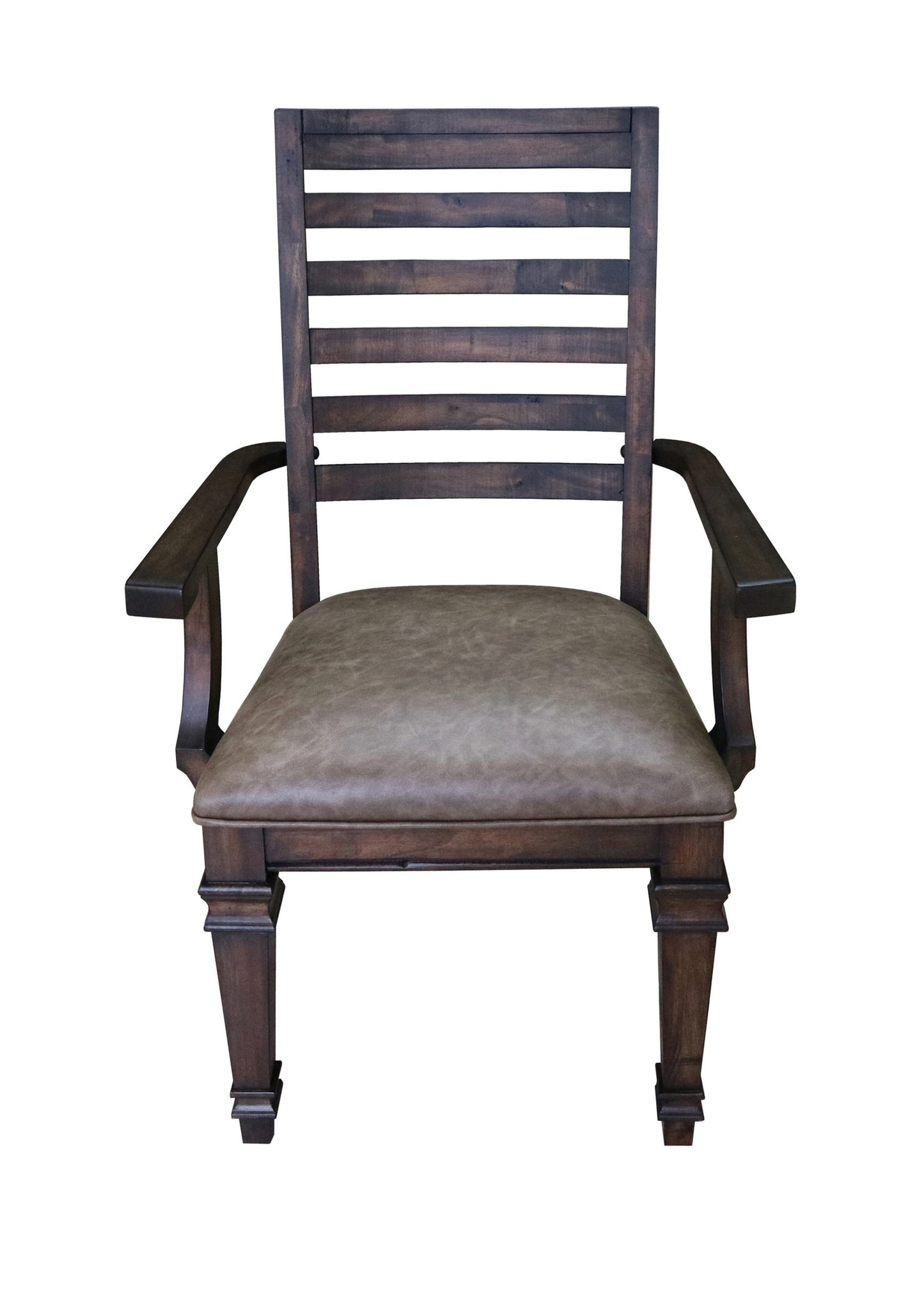 BROWN - ARM CHAIR