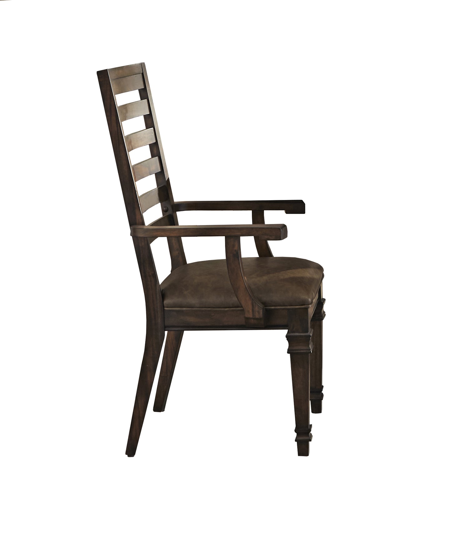 BROWN - ARM CHAIR