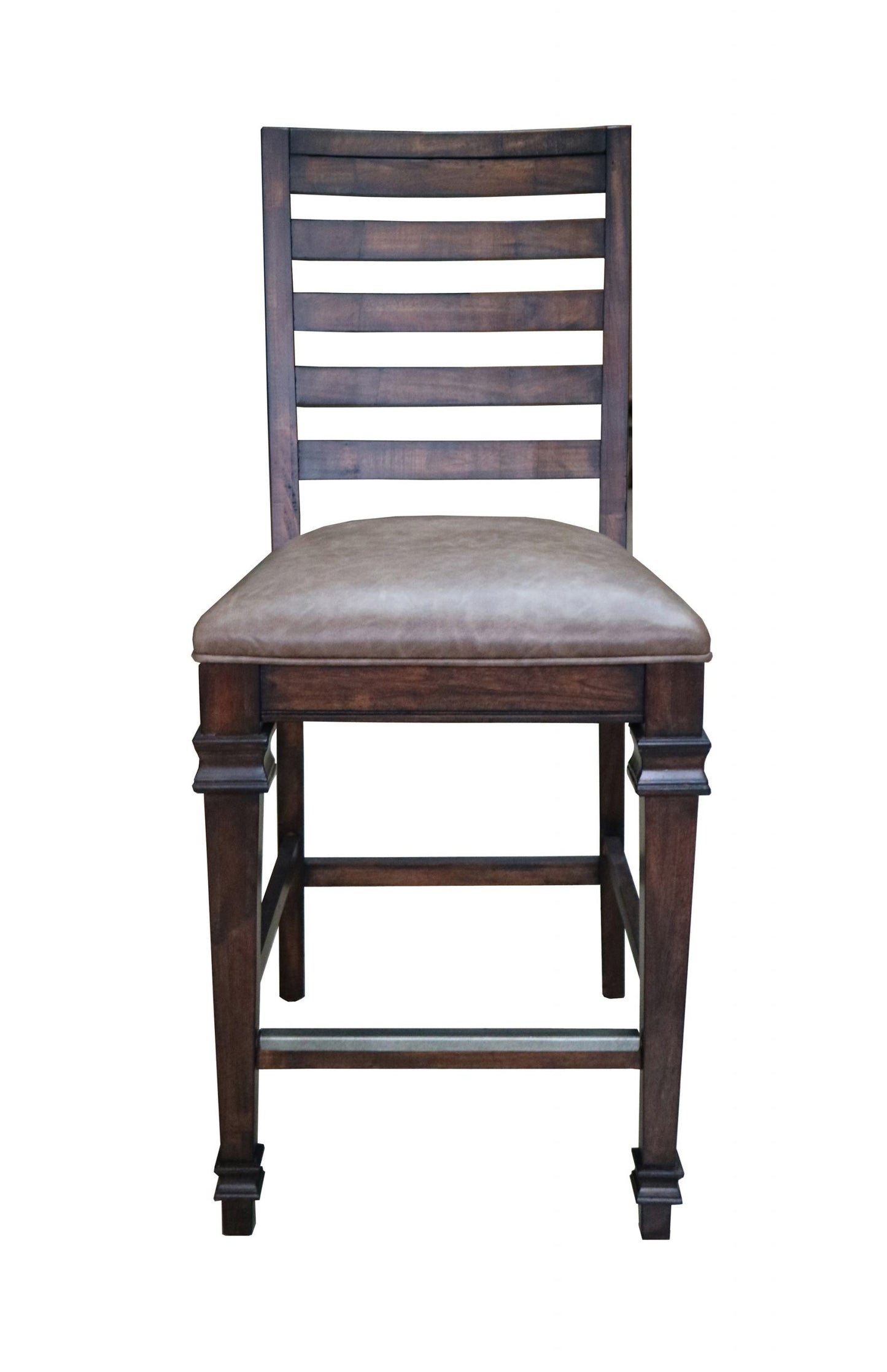 BROWN - COUNTER HEIGHT CHAIR