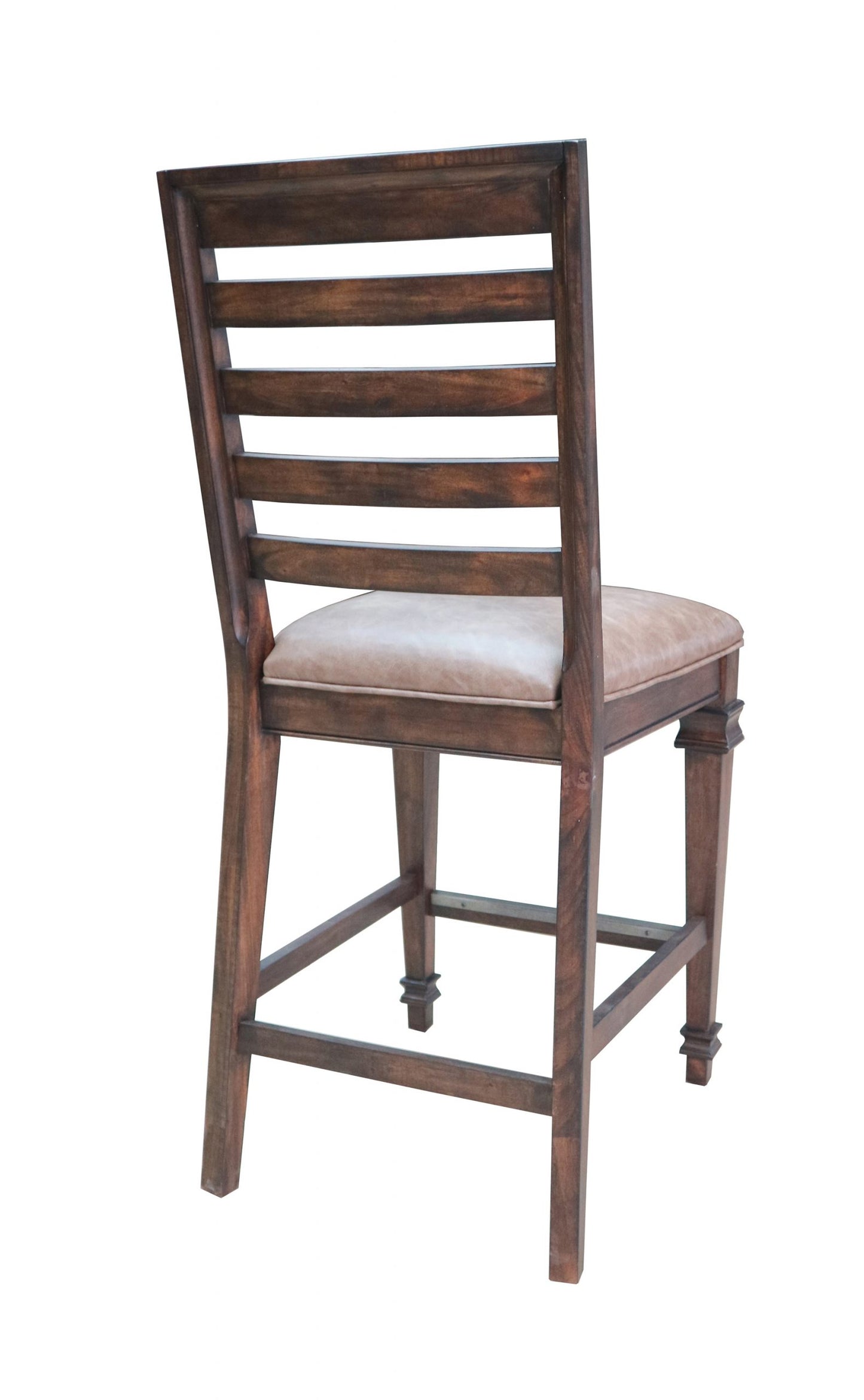 BROWN - COUNTER HEIGHT CHAIR