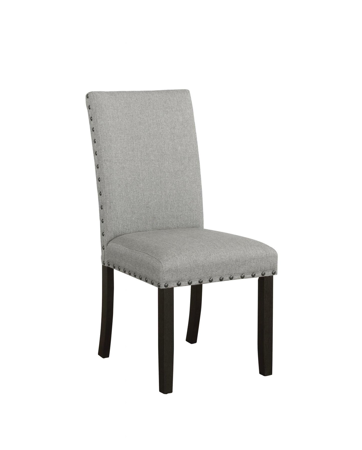 GREY - UPHOLSTERED SIDE DINING CHAIR