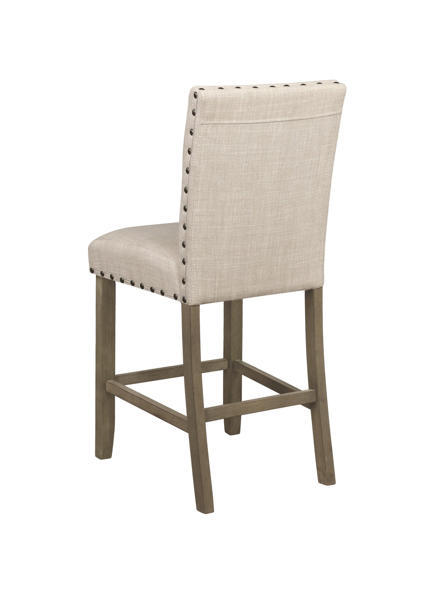 BEIGE  - COUNTER HEIGHT STOOL