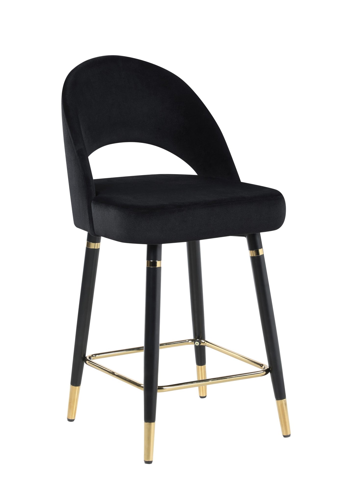 BLACK - COUNTER HEIGHT STOOL