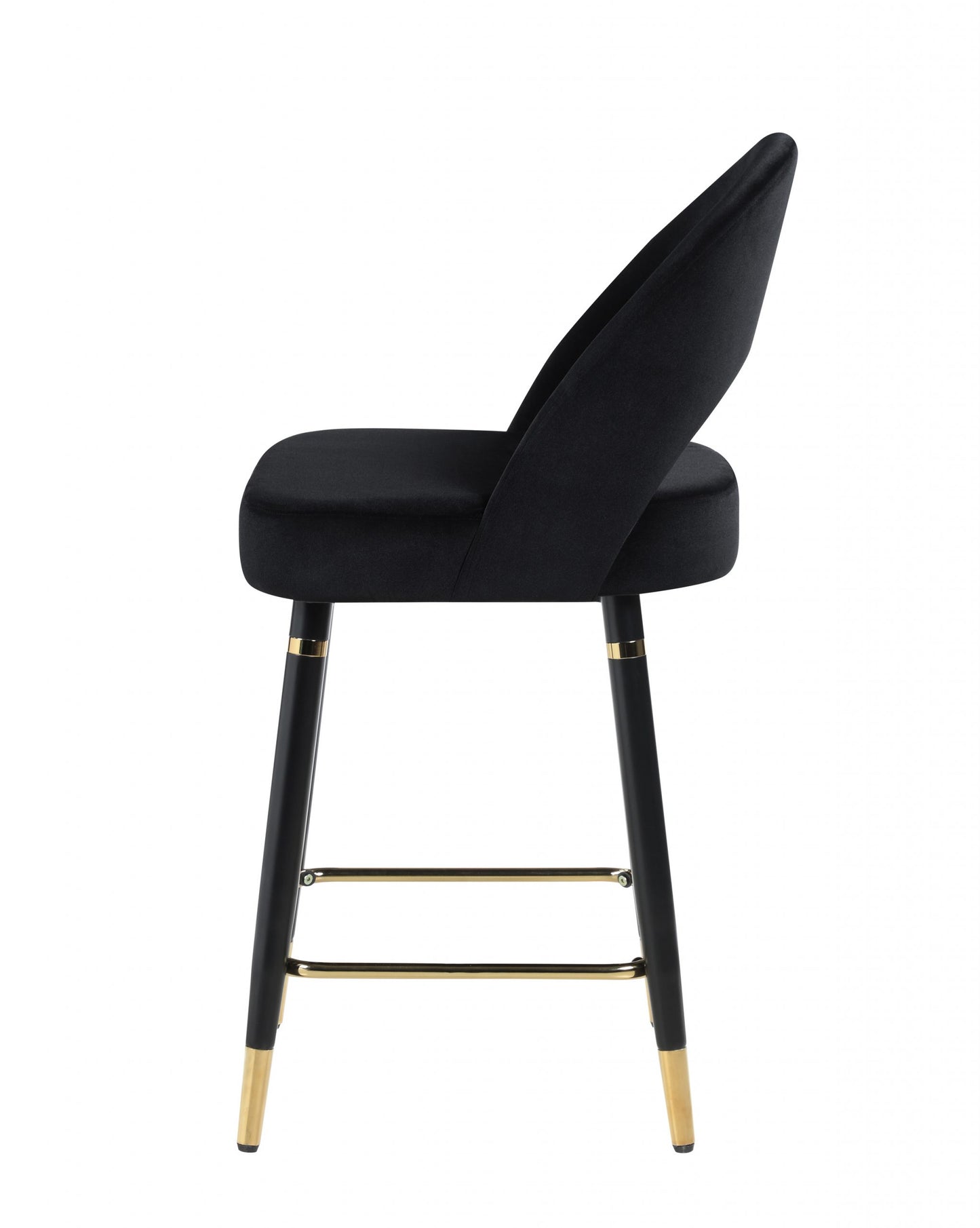 BLACK - COUNTER HEIGHT STOOL