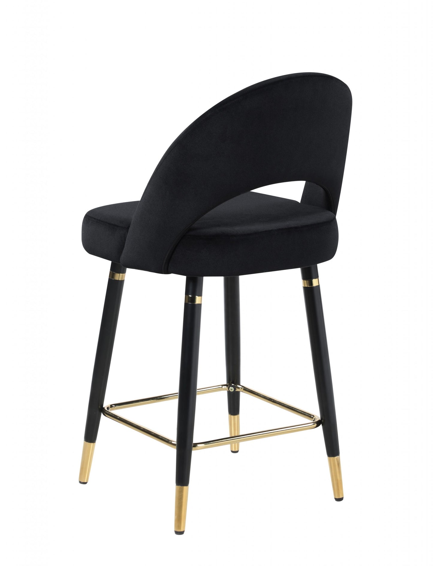 BLACK - COUNTER HEIGHT STOOL