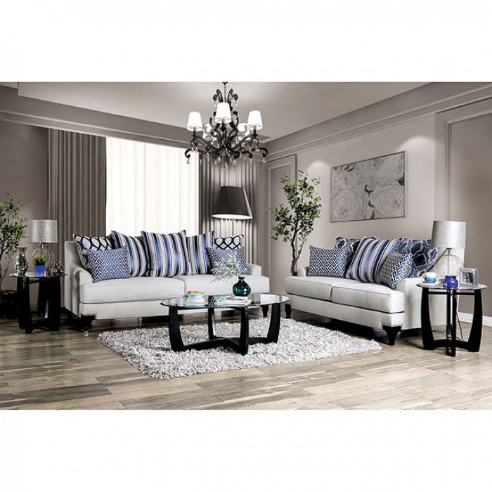 Ciro Loveseat - Grey Transitional Loveseat | NorCal Furniture Santa Clara CA