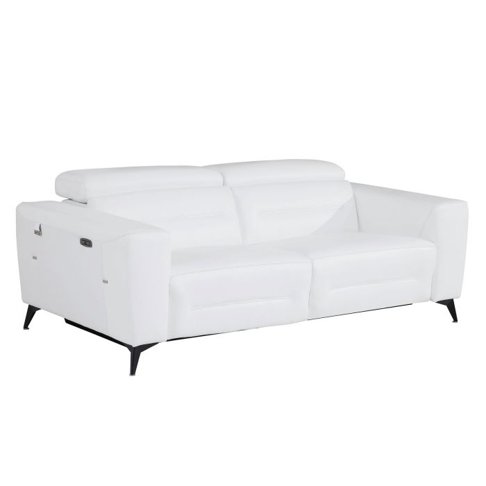 DivanItalia 989 3-Piece Reclining Set (Sofa, Loveseat & Chair) | Italian Leather