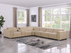 DivanItalia 1208 7-Piece Power Reclining Sectional – Beige