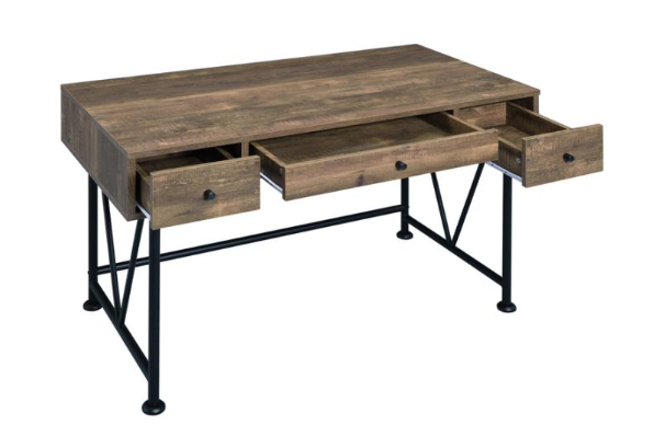 Everyday Analiese Rustic Oak Office Desk