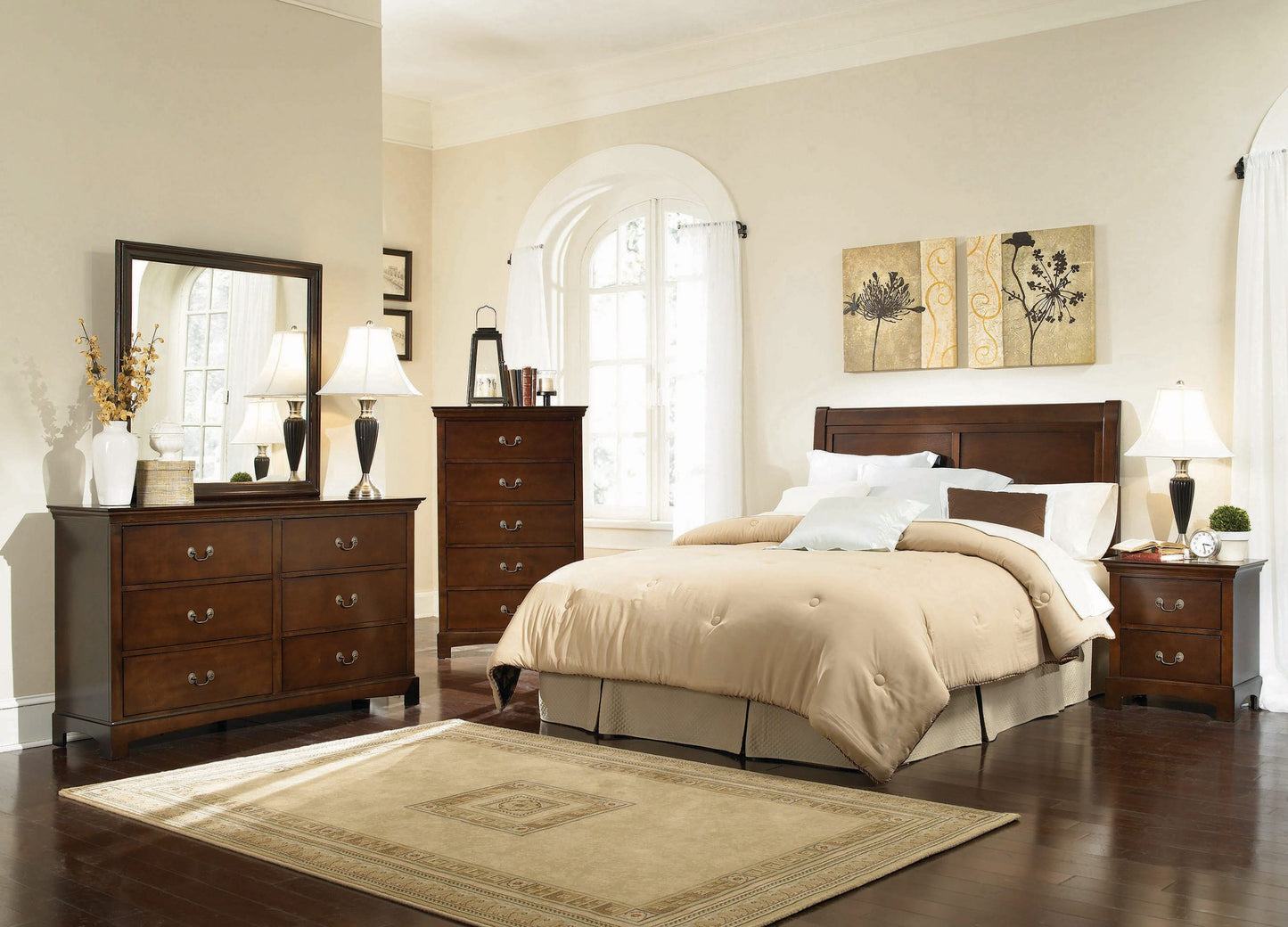 WARM BROWN - HEADBOARD