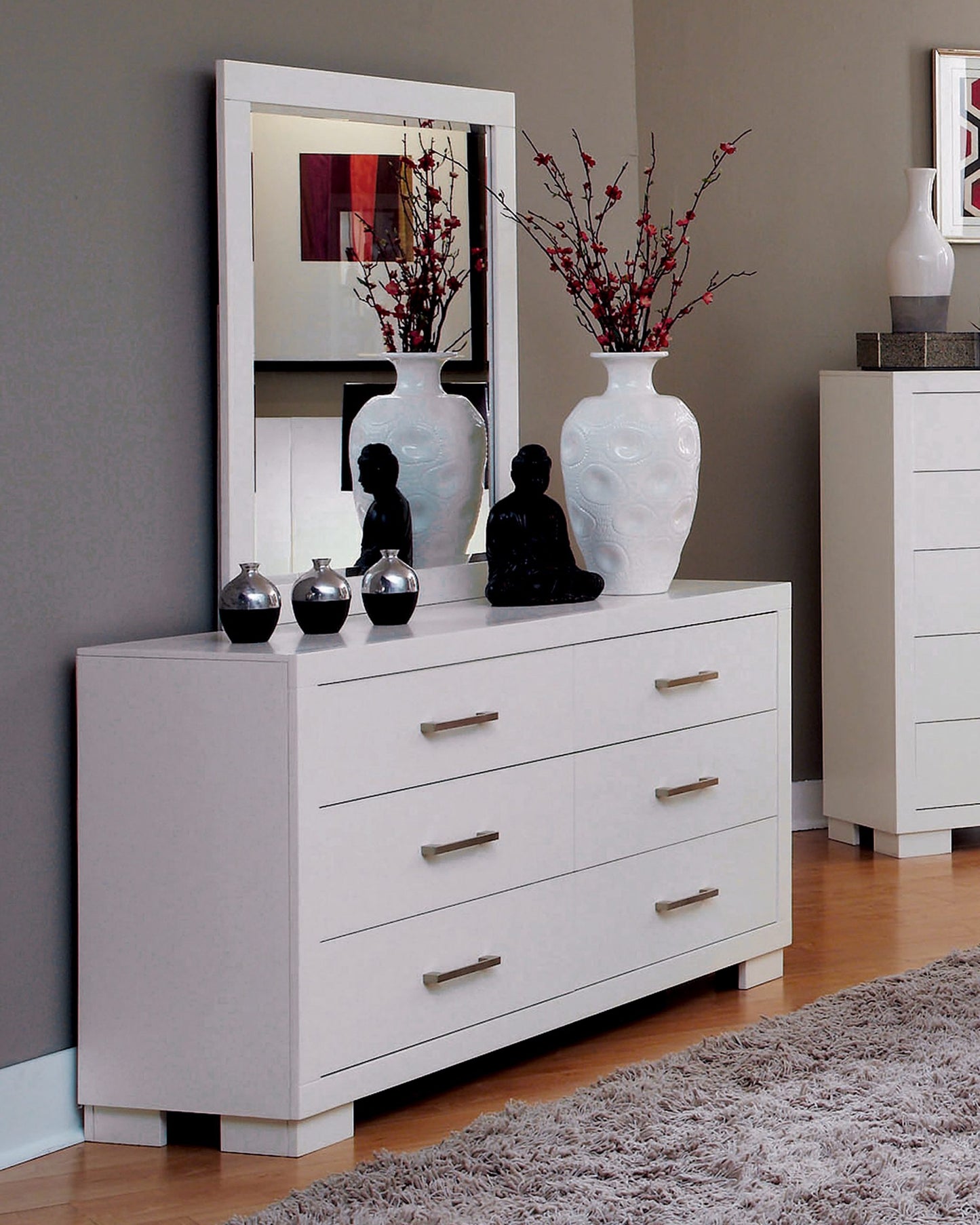 WHITE - DRESSER