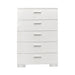 PASSION CHEST - White Contemporary Chest | NorCal Furniture Santa Clara CA