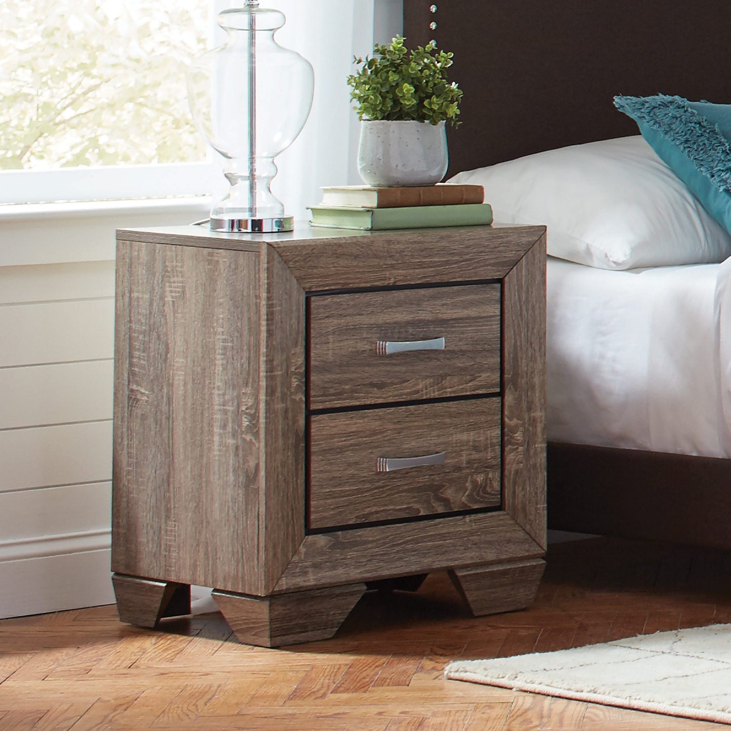 WASHED TAUPE - NIGHT STAND