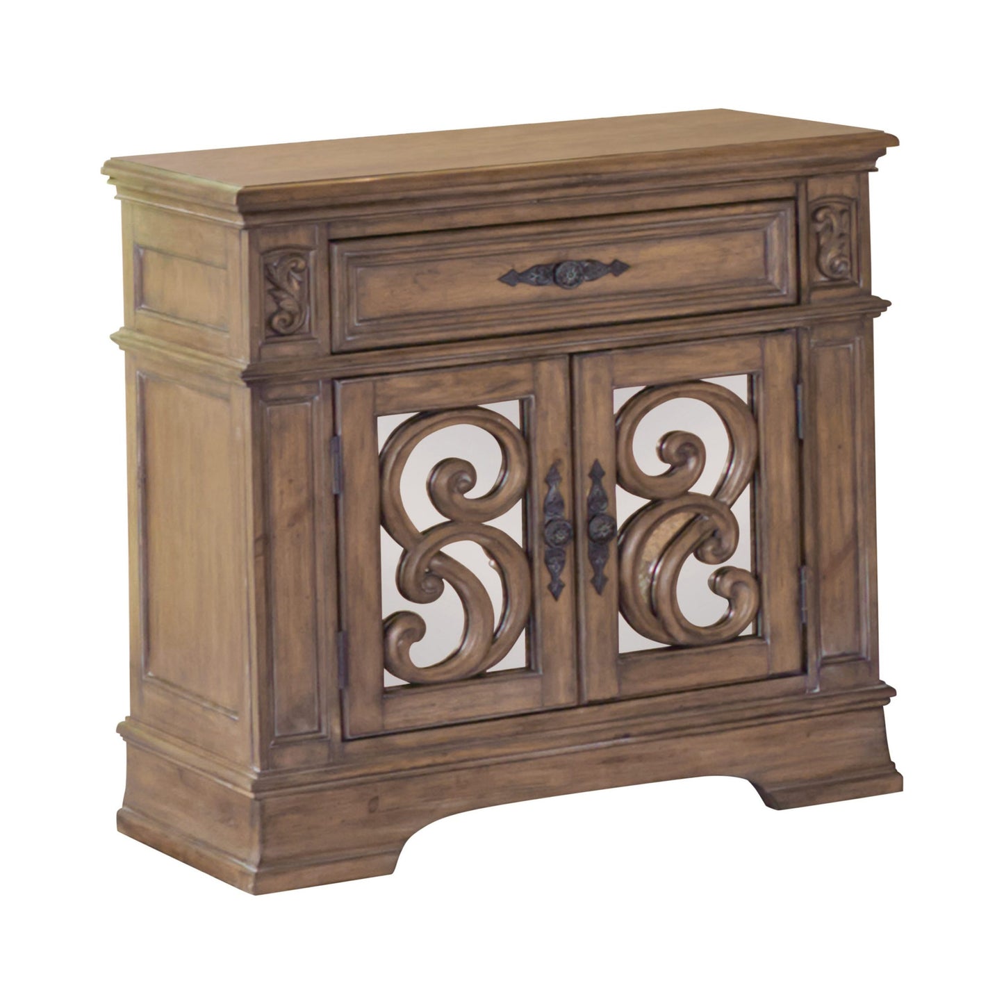 ANTIQUE LINEN - DOOR NIGHT STAND