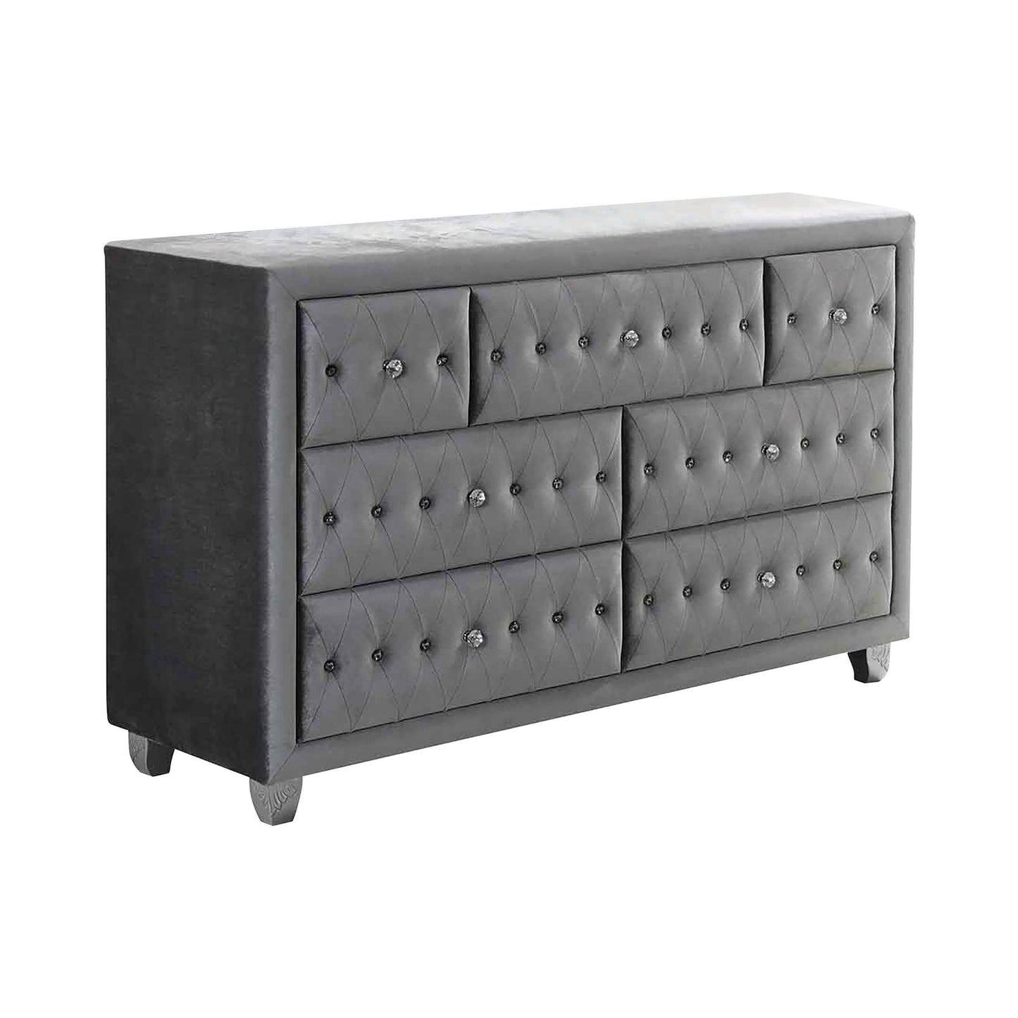 GREY VELVET - DRESSER