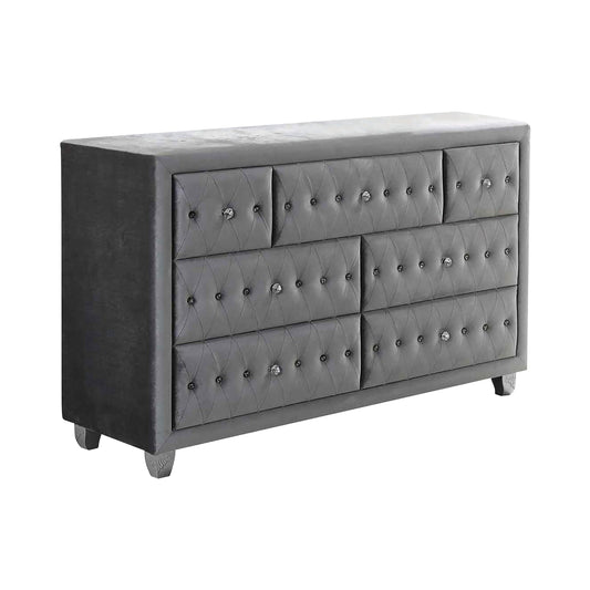 GREY VELVET - DRESSER