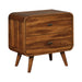 DAR WALNUT   NIGHT STAND - Brown Contemporary Night Stand | NorCal Furniture Santa Clara CA