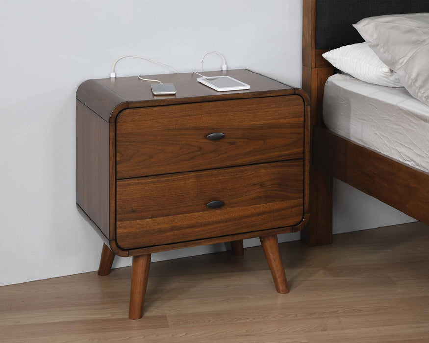 DAR WALNUT  - NIGHT STAND