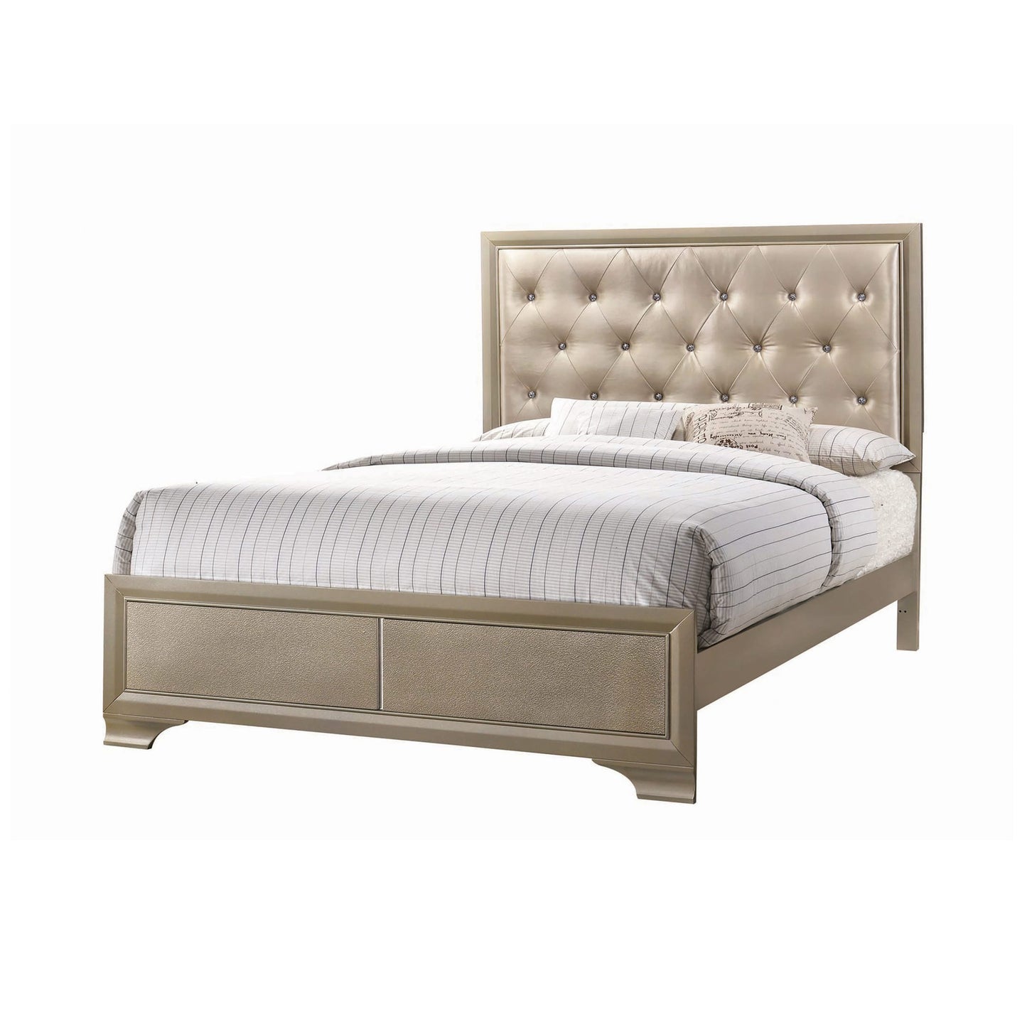 METALLIC CHAMPAGNE - BED