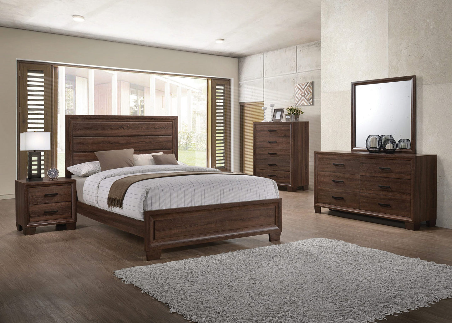 MEDIUM WARM BROWN - BED