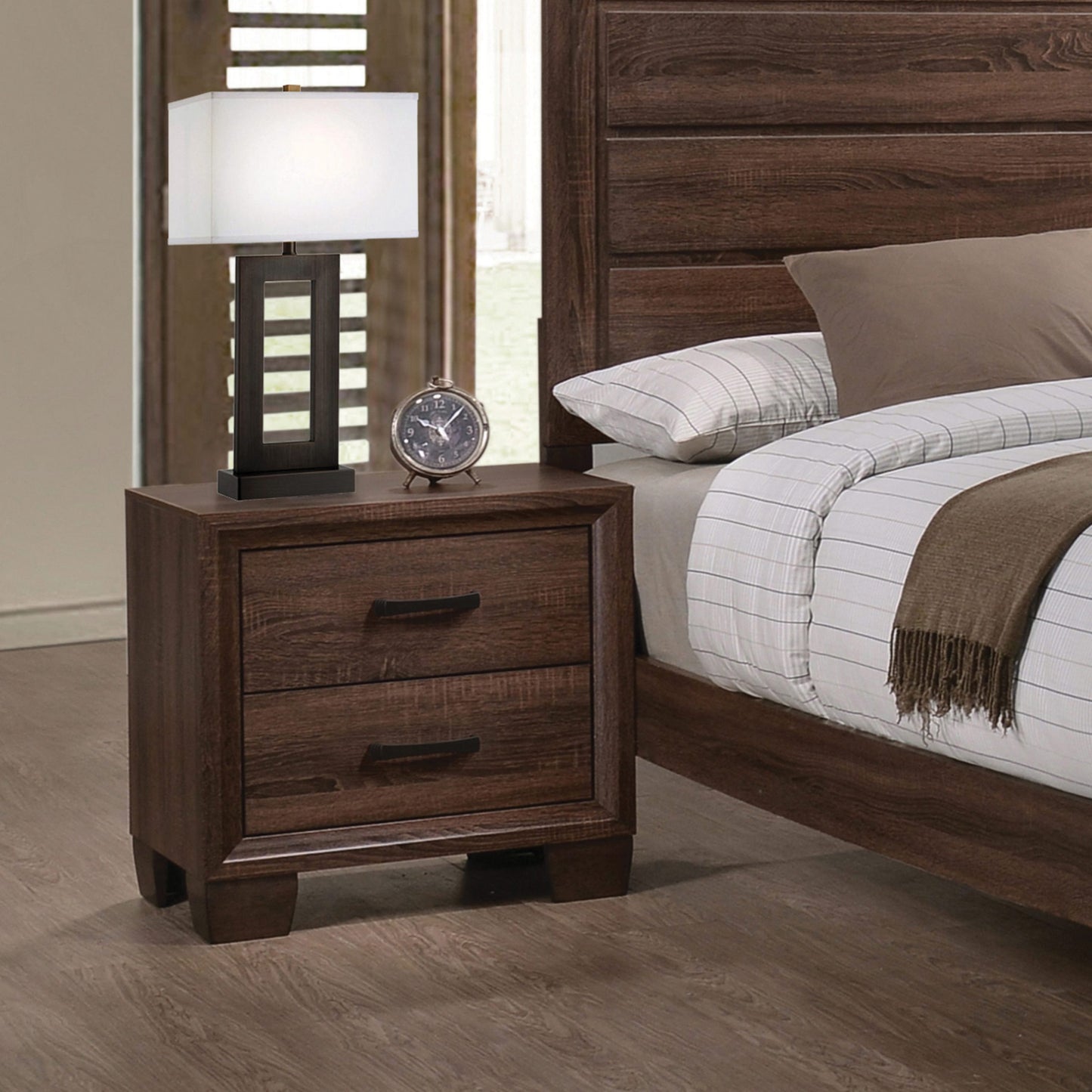 MEDIUM WARM BROWN - NIGHT STAND