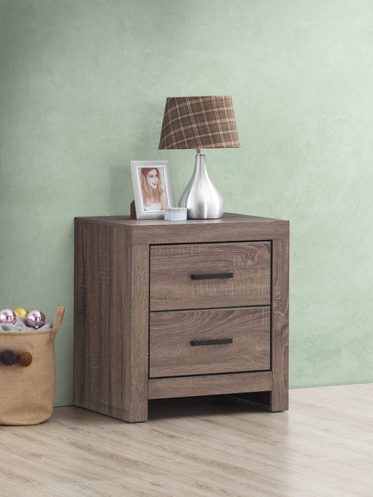 BAR REEL  NIGHT STAND - Brown Night Stand | NorCal Furniture Santa Clara CA